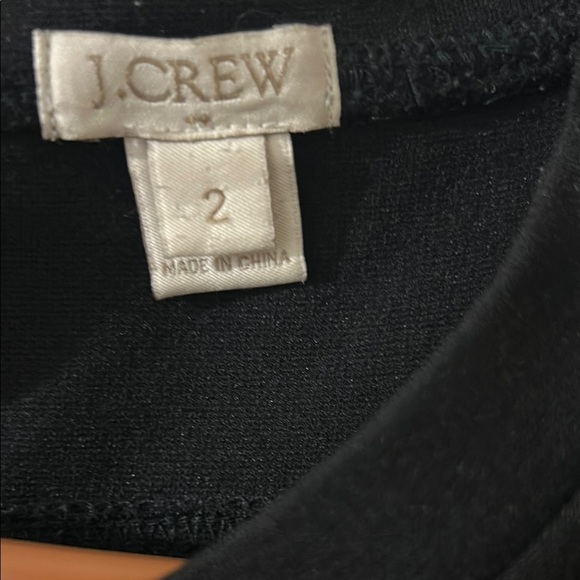 J. Crew Black and Gold Sheath Mini Dress - Picture 2 of 11